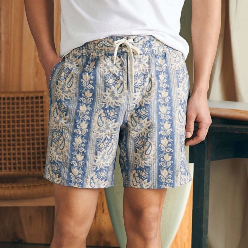 NWT Faherty Sunwashed Boardshort